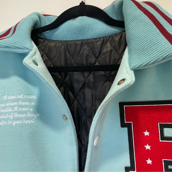 PMO Varsity Jacket Mint Outerwear - Picture 5 of 5